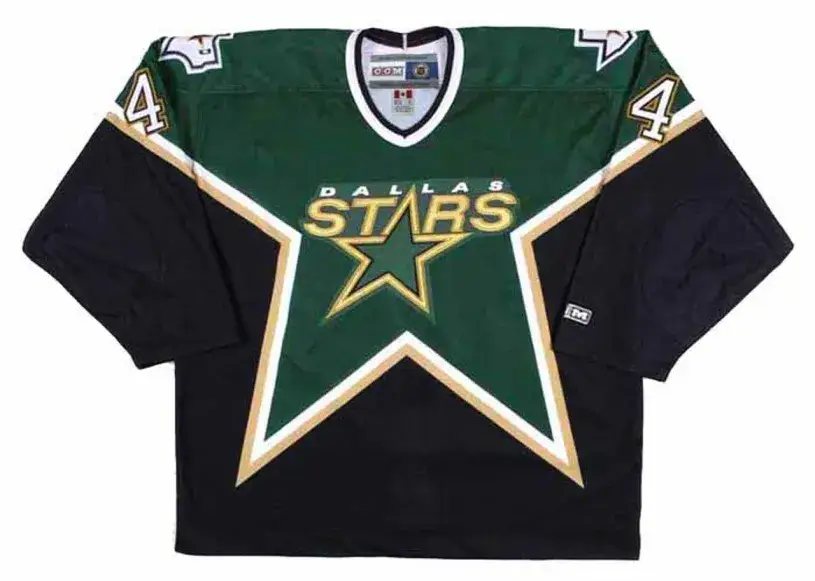 JASON ARNOTT Dallas Stars 2003 CCM Throwback NHL Hockey Jersey