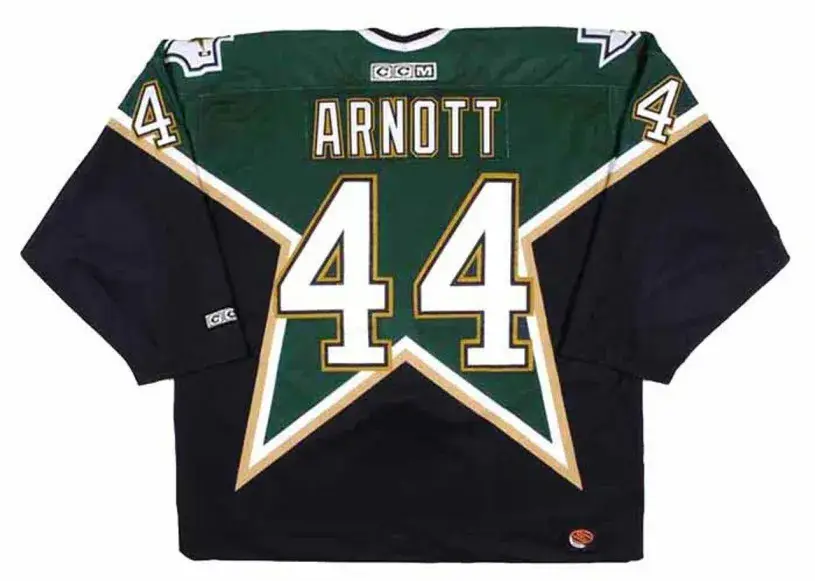 JASON ARNOTT Dallas Stars 2003 CCM Throwback NHL Hockey Jersey 