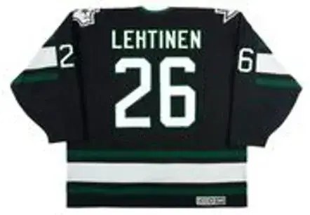 JERE LEHTINEN Dallas Stars 1997 Away CCM Throwback NHL Hockey Jersey 