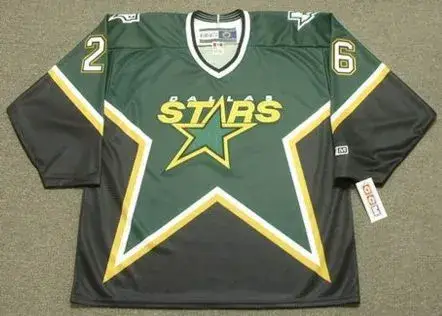 JERE LEHTINEN Dallas Stars 1999 CCM Throwback NHL Jersey