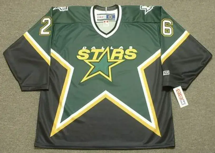 JERE LEHTINEN Dallas Stars 1999 CCM Throwback NHL Jersey