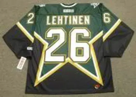 JERE LEHTINEN Dallas Stars 1999 CCM Throwback NHL Jersey 
