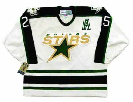 JOE NIEUWENDYK Dallas Stars 1996 Home CCM Throwback NHL Hockey Jersey