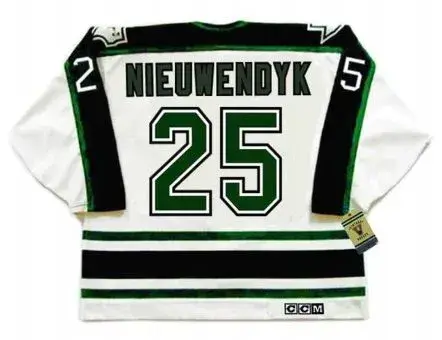 JOE NIEUWENDYK Dallas Stars 1996 Home CCM Throwback NHL Hockey Jersey 