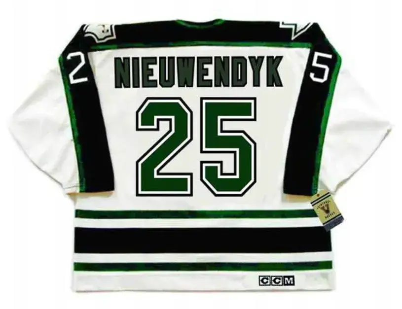 JOE NIEUWENDYK Dallas Stars 1996 Home CCM Throwback NHL Hockey Jersey 