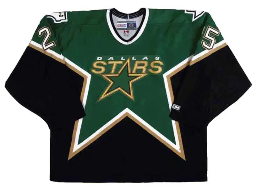 JOE NIEUWENDYK Dallas Stars 1999 CCM Throwback NHL Hockey Jersey