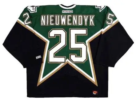 JOE NIEUWENDYK Dallas Stars 1999 CCM Throwback NHL Hockey Jersey 