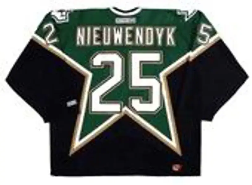 JOE NIEUWENDYK Dallas Stars 1999 CCM Throwback NHL Hockey Jersey 