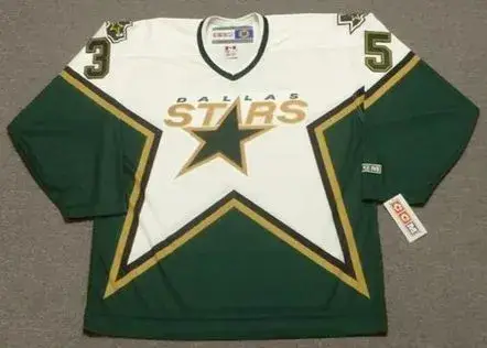 MARTY TURCO Dallas Stars 2003 CCM Throwback Home NHL Jersey