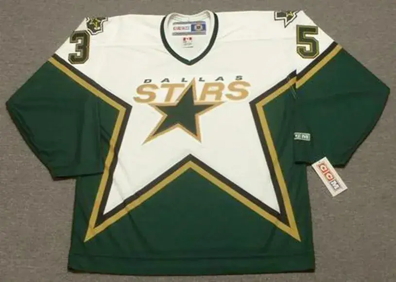 MARTY TURCO Dallas Stars 2003 CCM Throwback Home NHL Jersey