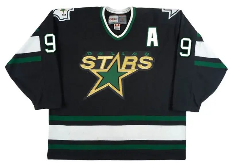 MIKE MODANO Dallas Stars 1996 Away CCM Throwback NHL Hockey Jersey