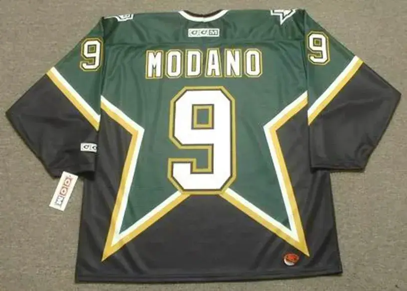 MIKE MODANO Dallas Stars 1999 Away CCM Throwback NHL Hockey Jersey 