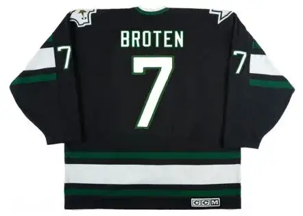 NEAL BROTEN Dallas Stars 1994 Away CCM Throwback NHL Hockey Jersey 