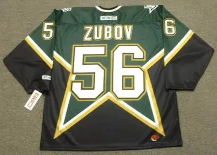SERGEI ZUBOV Dallas Stars 1999 Away CCM Throwback NHL Hockey Jersey 