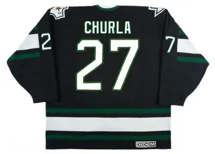 SHANE CHURLA Dallas Stars 1994 Away CCM Throwback NHL Hockey Jersey 