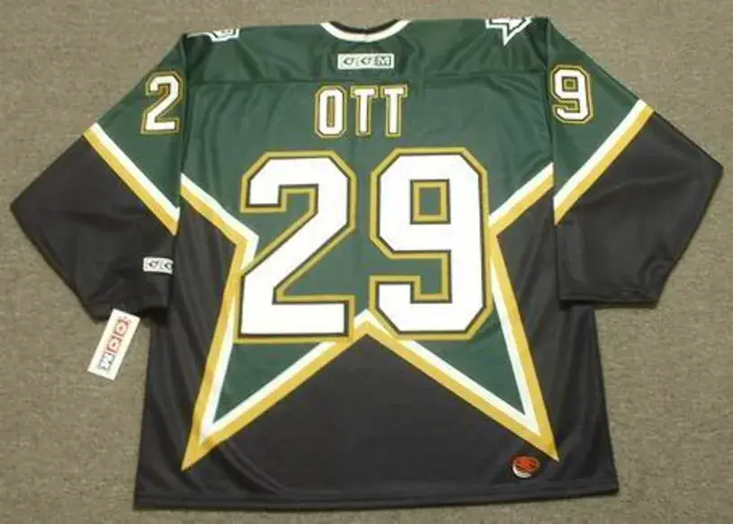 STEVE OTT Dallas Stars 2005 CCM Throwback NHL Hockey Jersey 