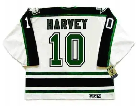 TODD HARVEY Dallas Stars 1996 Home CCM Throwback NHL Hockey Jersey 
