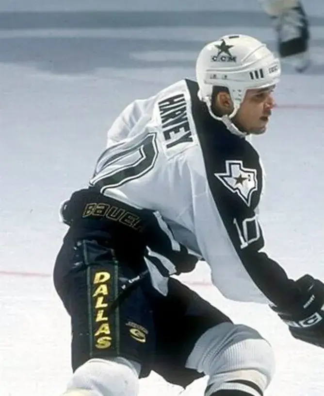 TODD HARVEY Dallas Stars 1996 Home CCM Throwback NHL Hockey Jersey 