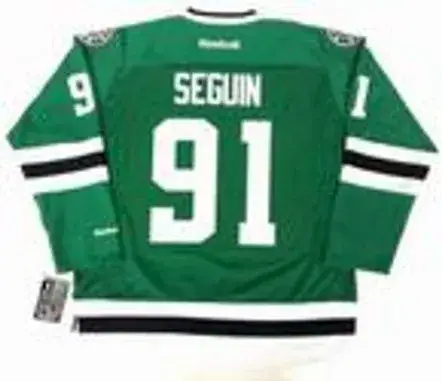 TYLER SEGUIN Dallas Stars 2015 REEBOK Throwback Home NHL Hockey Jersey 