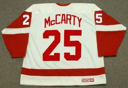 DARREN McCARTY Detroit Red Wings 2002 Home CCM Throwback Hockey Jersey 