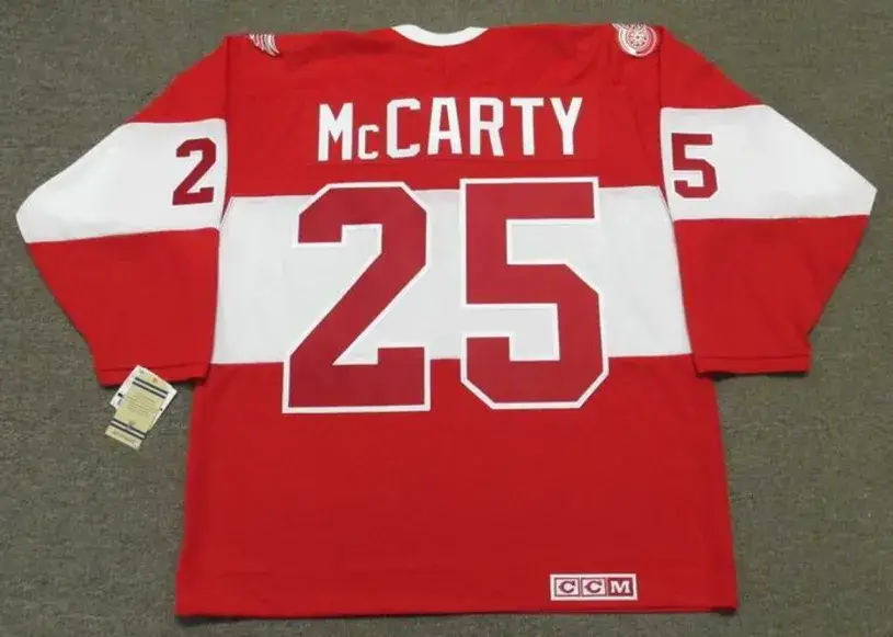 DARREN McCARTY Detroit Red Wings CCM 2014 “Winter Classic” Alumni Hockey Jersey 