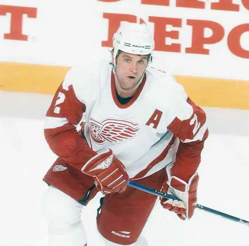 DERIAN HATCHER Detroit Red Wings 2003 Home CCM Throwback NHL Hockey Jersey 