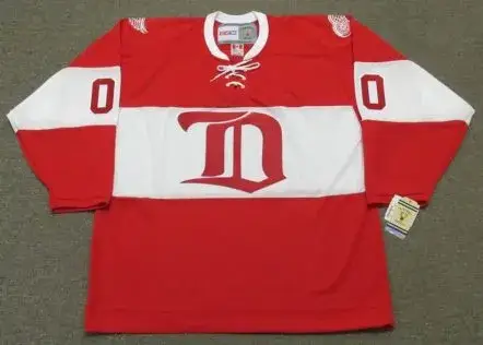 DETROIT RED WINGS 1920’s CCM Vintage Alumni Jersey Customized “Any Name & Number”