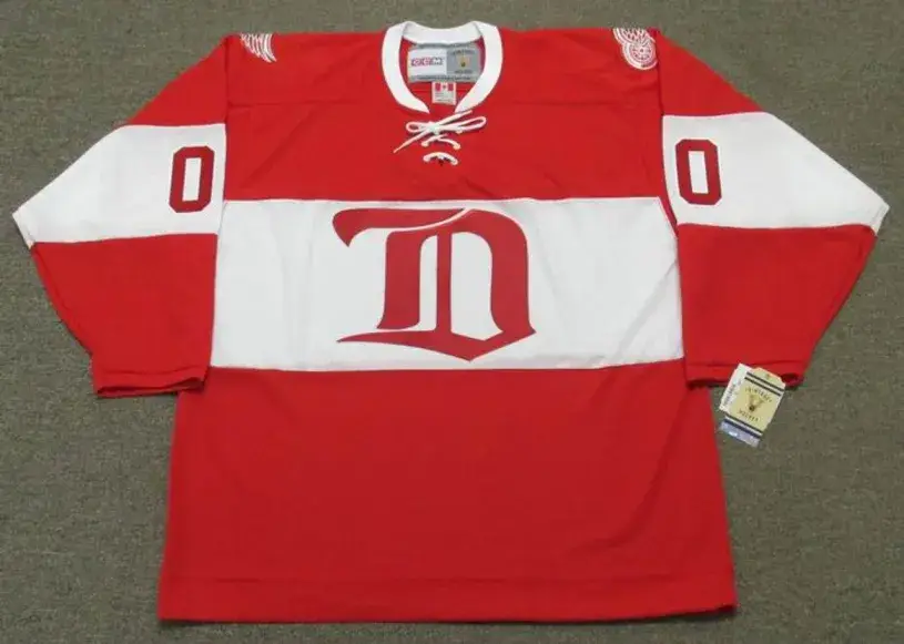 DETROIT RED WINGS 1920’s CCM Vintage Alumni Jersey Customized “Any Name & Number”