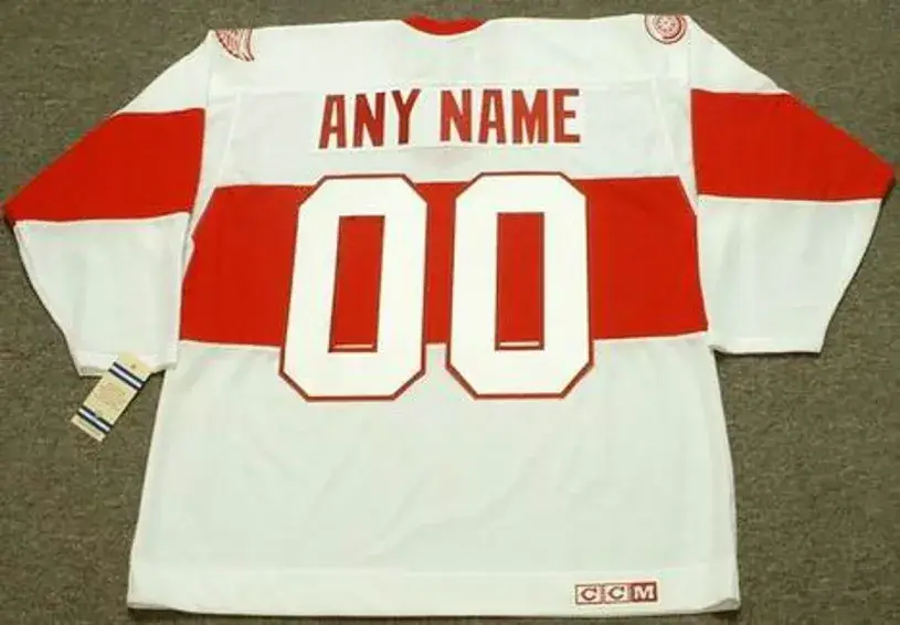 DETROIT RED WINGS 1920’s CCM Vintage Jersey Customized “Any Name & Number(s)” 