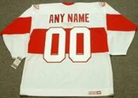 DETROIT RED WINGS 1920’s CCM Vintage Jersey Customized “Any Name & Number(s)” 