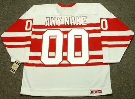 DETROIT RED WINGS 1940’s CCM Vintage Jersey Customized “Any Name & Number(s)” 