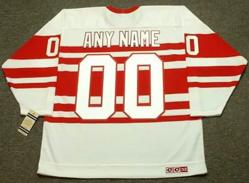 DETROIT RED WINGS 1940’s CCM Vintage Jersey Customized “Any Name & Number(s)” 
