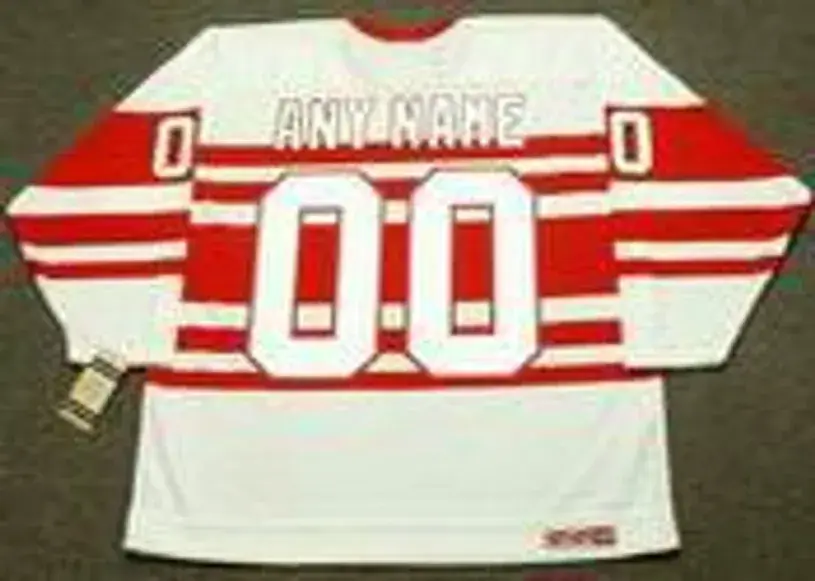 DETROIT RED WINGS 1940’s CCM Vintage Jersey Customized “Any Name & Number(s)” 