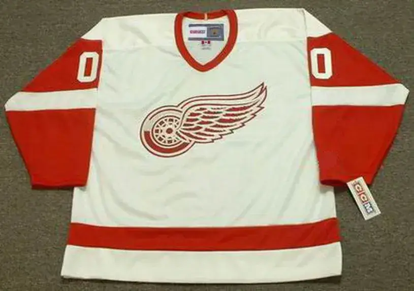 DETROIT RED WINGS CCM Throwback NHL Jersey Customized “Any Name & Number(s)”