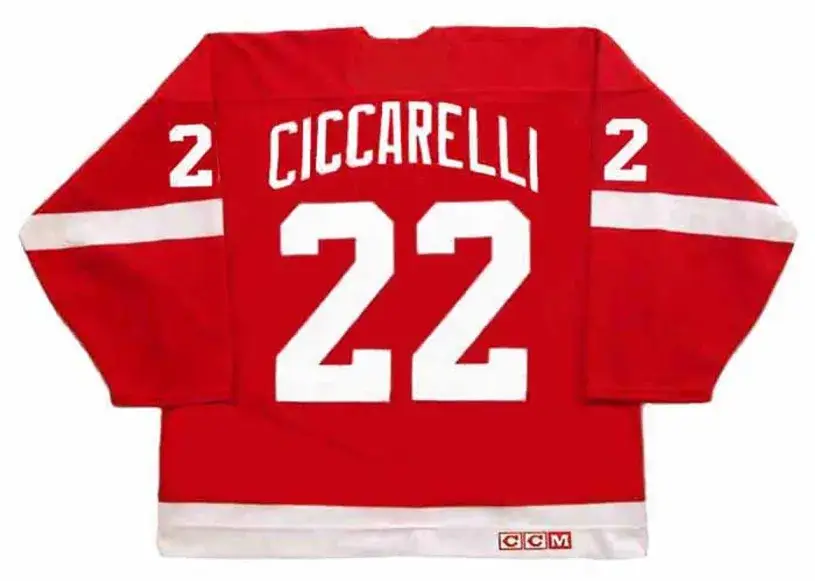 DINO CICCARELLI Detroit Red Wings 1994 CCM Vintage NHL Hockey Jersey 