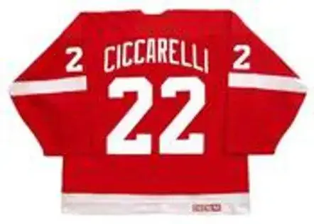 DINO CICCARELLI Detroit Red Wings 1994 CCM Vintage NHL Hockey Jersey 