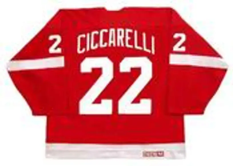 DINO CICCARELLI Detroit Red Wings 1994 CCM Vintage NHL Hockey Jersey 