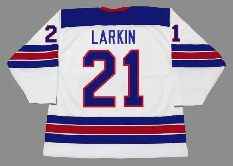 DYLAN LARKIN 2014 USA Nike Throwback Hockey Jersey 