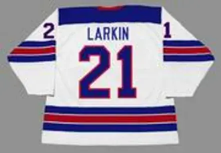 DYLAN LARKIN 2014 USA Nike Throwback Hockey Jersey 