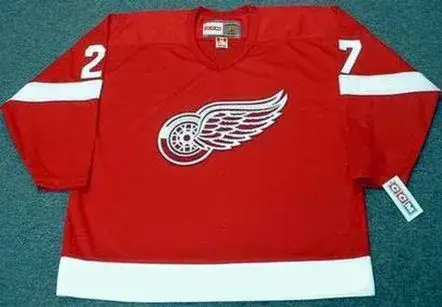 FRANK MAHOVLICH Detroit Red Wings 1968 CCM Throwback NHL Hockey Jersey