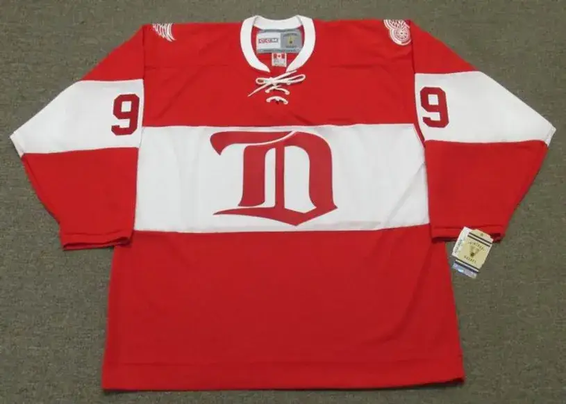 GORDIE HOWE Detroit Red Wings CCM 2014 “Winter Classic” Alumni Hockey Jersey