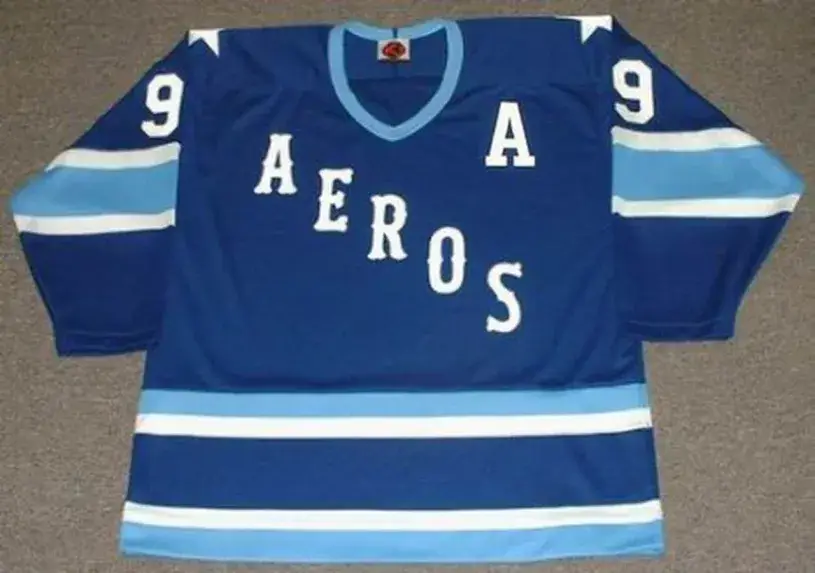 GORDIE HOWE Houston Aeros 1974 WHA Throwback Hockey Jersey