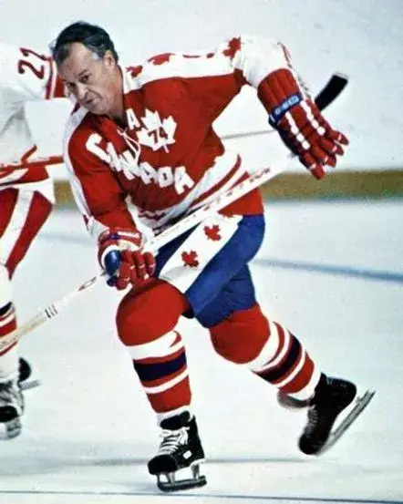 GORDIE HOWE Team Canada 1974 Nike Throwback WHA Hockey Jersey 