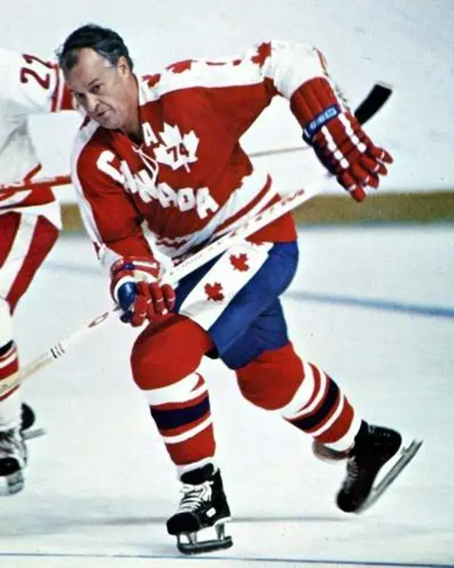 GORDIE HOWE Team Canada 1974 Nike Throwback WHA Hockey Jersey 