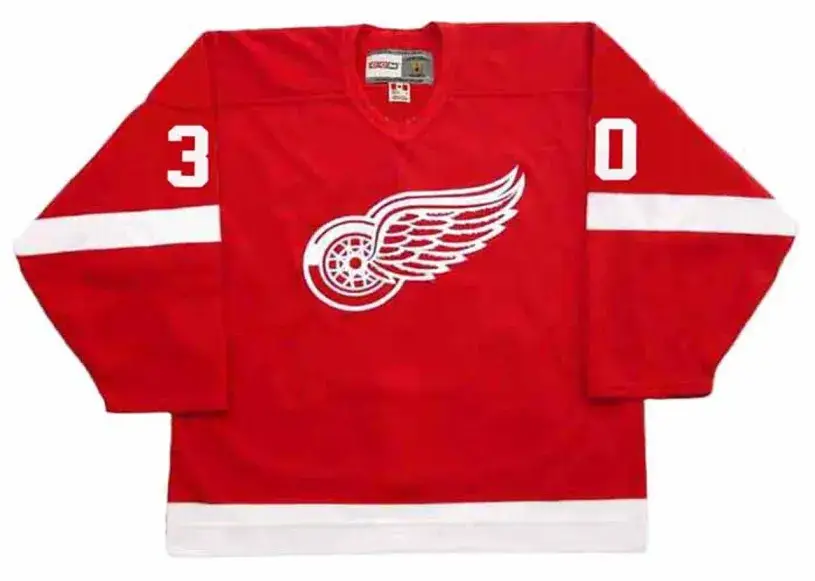 GREG STEFAN Detroit Red Wings 1986 CCM Vintage Throwback NHL Hockey Jersey