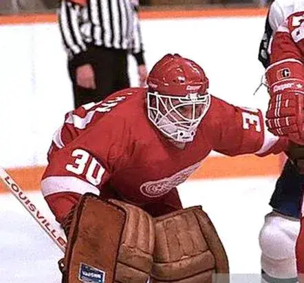 GREG STEFAN Detroit Red Wings 1986 CCM Vintage Throwback NHL Hockey Jersey 