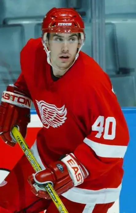 HENRIK ZETTERBERG Detroit Red Wings 2002 Away CCM Throwback NHL Hockey Jersey 