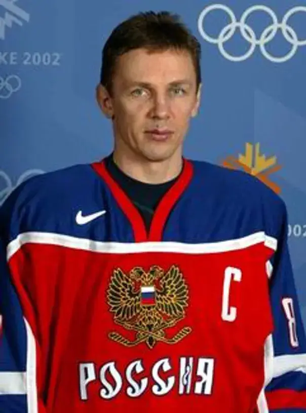 IGOR LARIONOV 2002 Team Russia Nike Olympic Throwback Hockey Jersey 