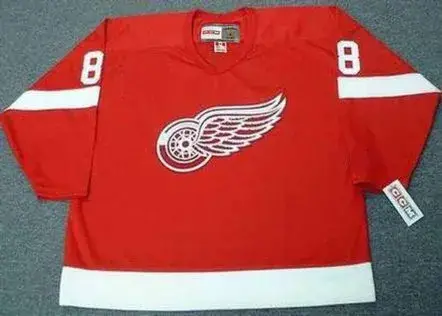 IGOR LARIONOV Detroit Red Wings 2002 Away CCM Throwback Hockey Jersey