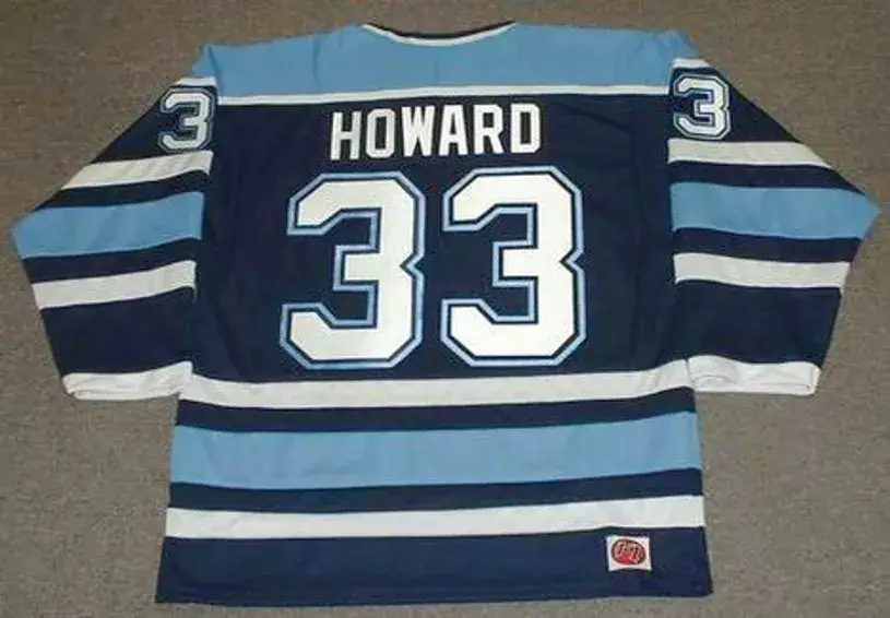 JIMMY HOWARD Maine Black Bears 2004 Throwback NCAA Hockey Jersey 